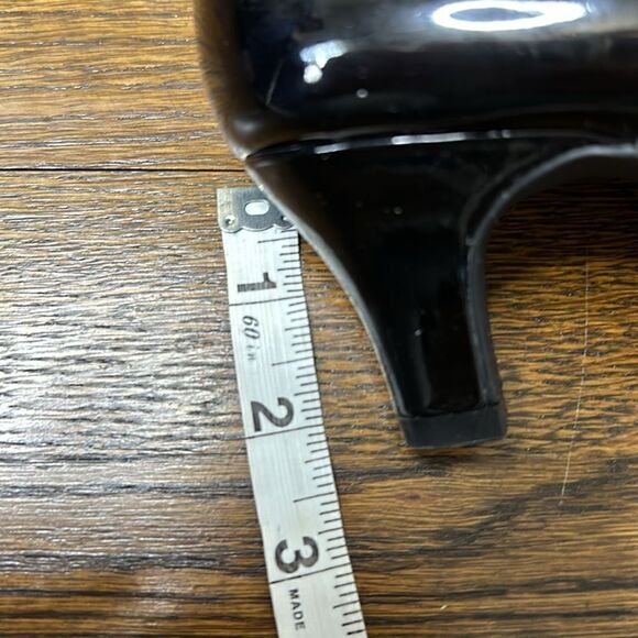 Angel Flex Black Patent Leather Heels - Size 7.5 - Picture 9 of 9